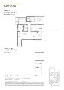 Lucerne Grand 3 Bedroom Type C3a
